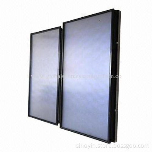 Panel Solar Collector with Whole Laser Welding and Blue Titanium Absorber